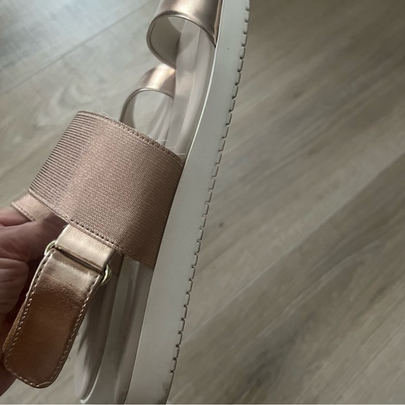 Alfani rose gold metallic sandals size 7.5 - Picture 7 of 9